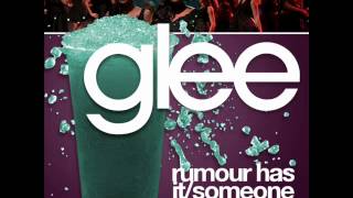 Glee Karaokes  Rumour Has It  Someone Like You KaraokeInstrumental [upl. by Llevaj]