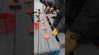 Installing Trex Decking shorts [upl. by Akered]