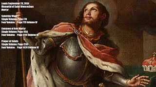 Lauds September 28 2024 Memorial of Saint Wenceslaus Martyr [upl. by Anivlek]