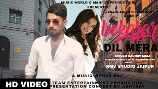 Bekarar Dil Mera  New Song 2021  New Hindi Song  azeem tara sutaria  Hindi Video Song [upl. by Alphonsa]