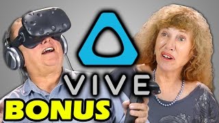 ELDERS REACT TO HTC VIVE VR BONUS 85 [upl. by Ulrikaumeko]