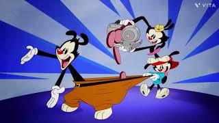 Nickelodeon’s Animaniacs Intro 2023 With The Current 2023 Nickelodeon Logo [upl. by Strade]