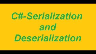 CSerialization and DeserializationARABIC [upl. by Guillermo]