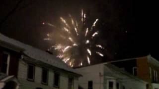 Dillsburg Pickle Drop Ringing in 2010 on New Years Eve 2009 [upl. by Forcier]