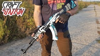 HOW TO MAKE AK47 VULCAN IN REAL LIFE CSGODIY [upl. by Namsu]