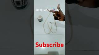 Best knot 🪢 tric for life work knot tricks subscribe shorts AND GUYS PLEASE SUBSCRIBE 🙏 [upl. by Oiragelo]