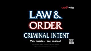 Series  La ley y el orden Intento criminal Temporada 1 [upl. by Eudoca189]