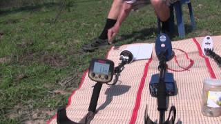 Comparison between Minelab Eureka Gold Fisher Gold Bug 2 and Fisher Gold Bug Pro [upl. by Butta]