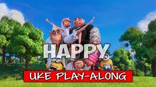 Happy ukulele playalongsimplified [upl. by Estele]