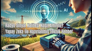 Yapay Zeka ile Hazırlanmış Teknik Rehber Radyo Sinyal Kalitesi Nasıl Artırılır [upl. by Htes]