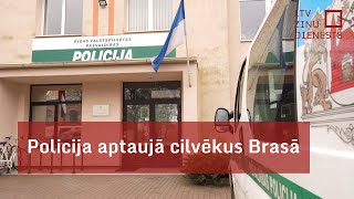 Policija aptaujā cilvēkus Brasā par drošību [upl. by Llehcear]