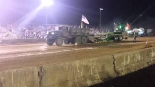 Clermont County tractor pull m25a2 huge tires [upl. by Eintruoc]