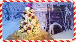 NEJCHUTNĚJŠÍ DEZERT PRO VELKÉ OSLAVY CROQUEMBOUCHE RECEPT KROK PO KROKU RECEPT MUSÍTE VIDĚT [upl. by Jeanne]