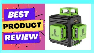 Best Huepar 3D Cross Line Selfleveling Laser Level Review [upl. by Hakeber1]