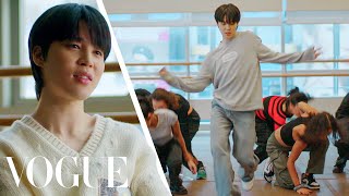 A Day With BTS’s Jimin in NYC  Vogue [upl. by Pufahl122]