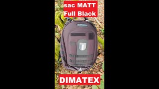 SAC A DOS MATT FULL BLACK DIMATEX 🇫🇷 2’JEAN’S 🇫🇷 [upl. by Nazus]