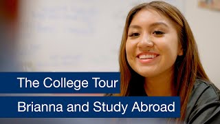 The College Tour ft Brianna and the Study Abroad Program [upl. by Fayette]