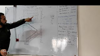 Dog Legged STAIR DRAWING [upl. by Ailecec]