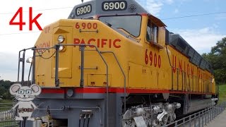 Worlds Largest Dieselelectric Locomotive quotCentennialquot in 4K [upl. by Torp298]