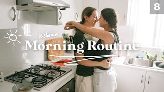 OUR MORNING ROUTINE  Lesbian Couple [upl. by Naihtsirc267]