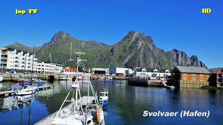 Rundgang durch Svolvaer Lofoten Nordland Norwegen Reisebilderbuch jop TV Travel [upl. by Friedrick123]