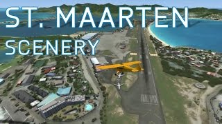 FSX FlyTampas StMaarten Scenery Review  OnGoing Series  Episode 32 [upl. by Cnahc]