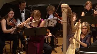 Mozart Concerto for Flute Harp and Orchestra in C major K 299  complete  LIVE [upl. by Neiht25]