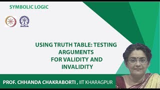 Using Truth Table Testing Arguments for Validity and Invalidity [upl. by Ashman47]