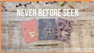 Vellum cards  Unique technique ideas [upl. by Lorine554]