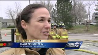 Olathe FD introduces young women to fire service [upl. by Leik]