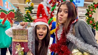 YILBAŞI ALIŞVERİŞİ 2024 Christmas VLOG CARREFOUR [upl. by Ardnala]