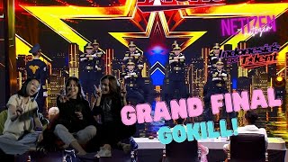 REVIEW JUJUR GRAND FINAL INDONESIAS GOT TALENT 2022 PASHEMAN 90 JUARA  NETIZEN TO NETIZEN [upl. by Kcod]