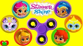 Shimmer and Shine Fidget Spinner Game Shopkins Season 8 World Vacation [upl. by Brandice823]