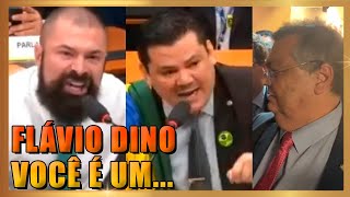 Deputados bolsonaristas SE DESCONTROLAM XINGAM e ATACAM Flávio Dino depois de CONFUSÃO de hoje [upl. by Nadnarb]