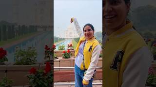 Trip to TAJ Mahal 😍 Part 03 dushyantkukreja shorts [upl. by Aizitel]