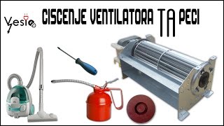 Kako ocistiti ventilator TA peci  tandrce u radu [upl. by Buchanan]