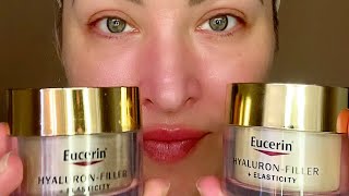 Eucerin Hyaluron Filler  Elasticity Antiaging range with the Patented Thiamidol ingredient 🤍 [upl. by Docilu]