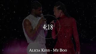 Alicia Keys  My Boo [upl. by Yelrebmyk]