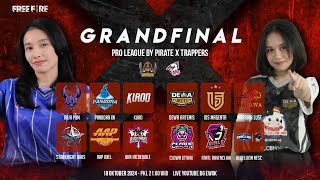 GRANDFINAL PRO LEAGUE PIRATE X TRAPPERS [upl. by Aleedis]