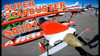 StolpAdams SA101 Super Starduster biplane  Easton Maryland Airport Day 2021 [upl. by Ahcarb285]