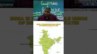 INDIA is Indestructible Union of Destructible States upsc yt shortsindia feed viral trend top [upl. by Denni]