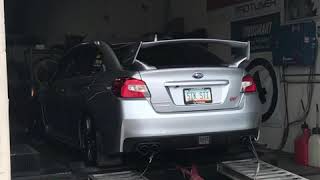 2017 Subaru STI FLEX FUEL E85 DYNO [upl. by Bronwyn]