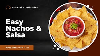 Nachos recipe  Nachos chaat recipe  Nachos amp Spicy Salsa at home  Nachos Chips Recipe [upl. by Lubeck]