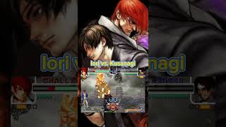 Iori vs Kusanagi  Final round 🔥kof kof2002 gamer [upl. by Ailati]