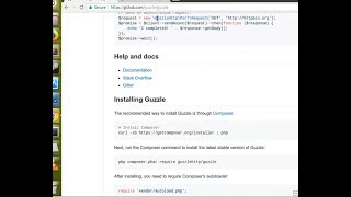 How to install guzzle http client in codeigniter 3  ubuntu [upl. by Zerat]