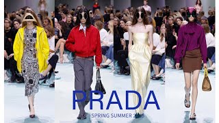 PRADA’s Womenswear Spring Summer 2025 Fashion Show [upl. by Mylo]