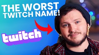 How To Pick A Good Username For Twitch  Generators And Ideas [upl. by Brower]