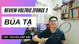 Review Voltric Zforce 2  Vợt chuyên công của huyền thoại  Ngoc Thien TV [upl. by Akirdnuhs]