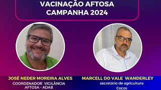 Live campanha Vacinação febre aftosa 2024 [upl. by Nnilsia]