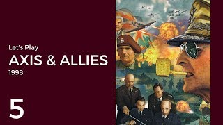 Lets Play Axis amp Allies 1998 5  United States [upl. by Durstin]